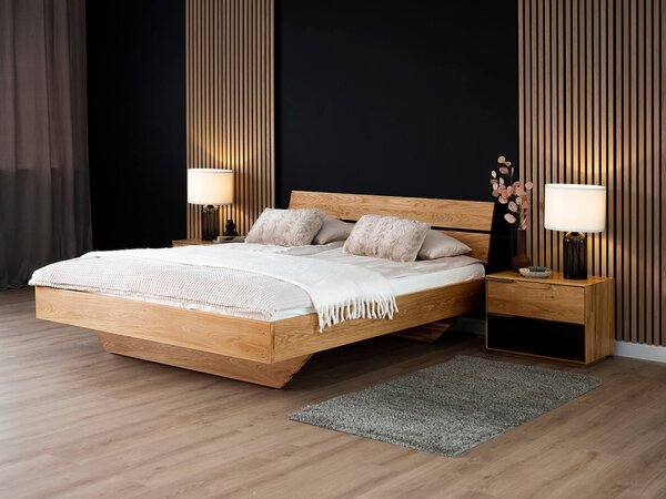 AMI bútorok Rossano lebegő ágy 160x200cm tölgy