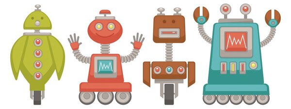 Tapéta robot család