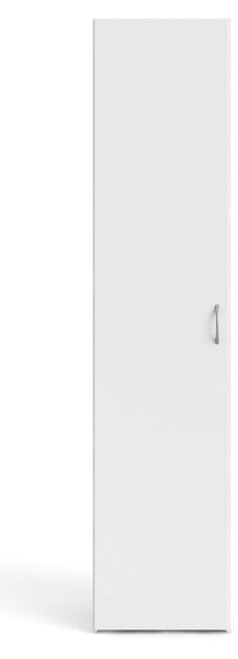Fehér ruhásszekrény 39x175 cm Space – Tvilum
