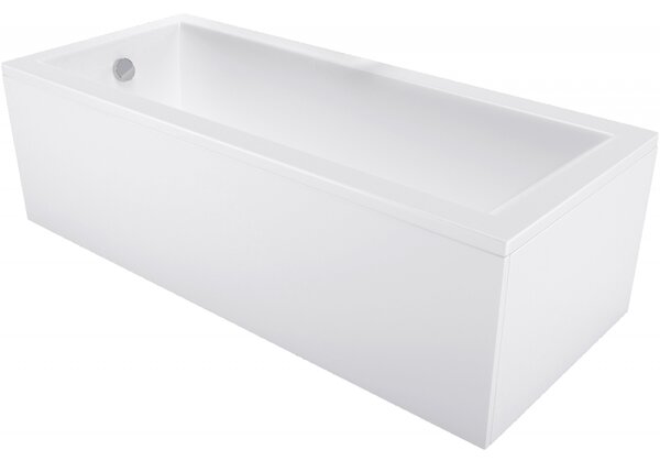 Mexen Cubik téglalap alakú kád 120 x 70 cm burkolattal, fehér - 55031207000X