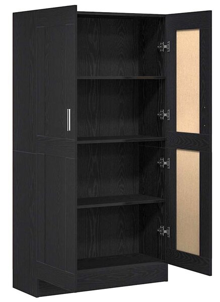 Könyvespolc 3 szintes 82,5 x 30,5 x 150 cm Szerelt Fa