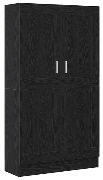 Könyvespolc 3 szintes 82,5 x 30,5 x 150 cm Szerelt Fa