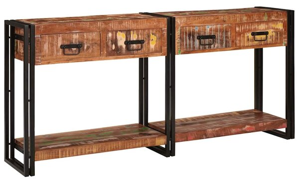 Konzolasztalok 2 db Sokszínű 161 x 33 x 75 cm