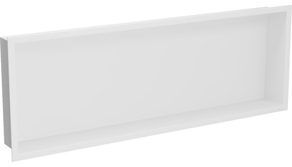 Mexen X-Wall-R, falra szerelhető polc gallérral 90 x 30 cm, fehér, 1920903010