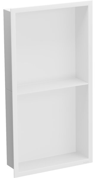 Mexen X-Wall-R, falra szerelhető polc gallérral 60 x 30 cm, fehér, 1920603010S
