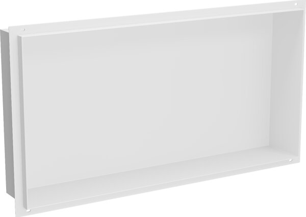 Mexen X-Wall-NR, falra szerelhető polc gallér nélkül 60 x 30 cm, fehér, 1921603010