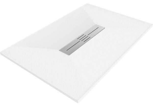 Mexen Toro téglalap alakú SMC zuhanytálca 100 x 80 cm, fehér - 43108010