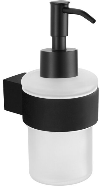 Mexen Adox, falra szerelhető szappanadagoló, fekete matt, 70182388-70