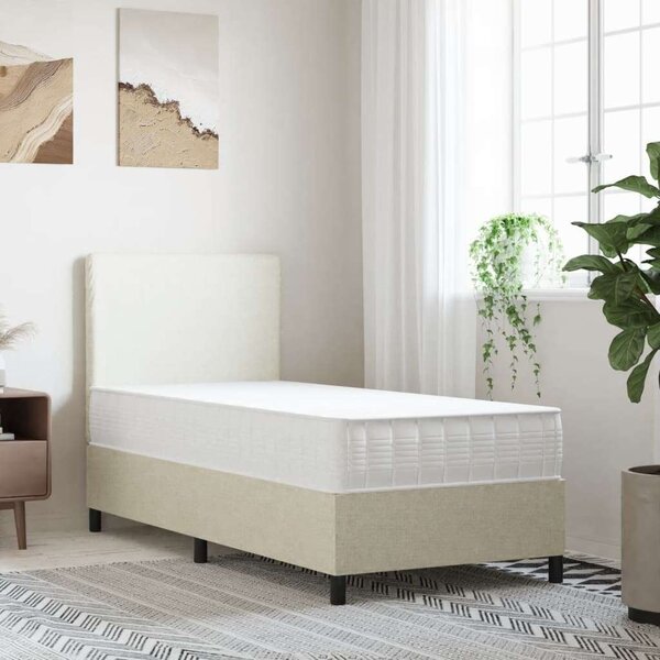 VidaXL közepes keménységű egyszemélyes zsebrugós matrac 90 x 190 cm