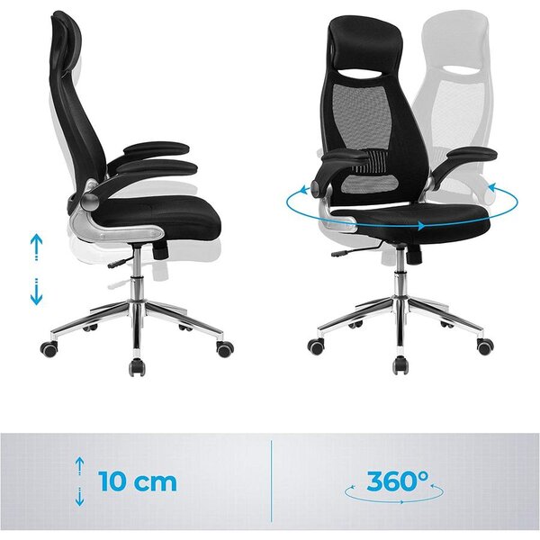 Irodai szék, ergonómikus hálós forgószék