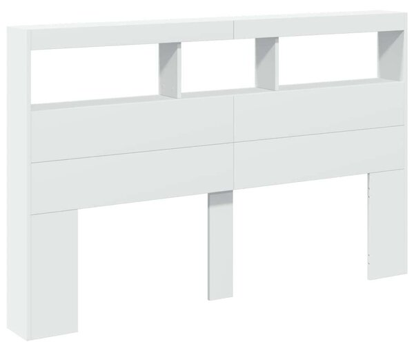 VidaXL Áthidalószekrény - LED - Fehér - 160cm