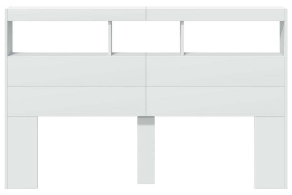 VidaXL Áthidalószekrény - LED - Fehér - 160cm