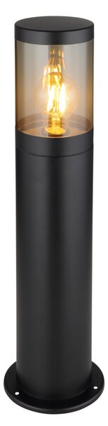 XELOO kültéri lámpa, 1xE27, h:50 cm, d:14 cm, matt fekete