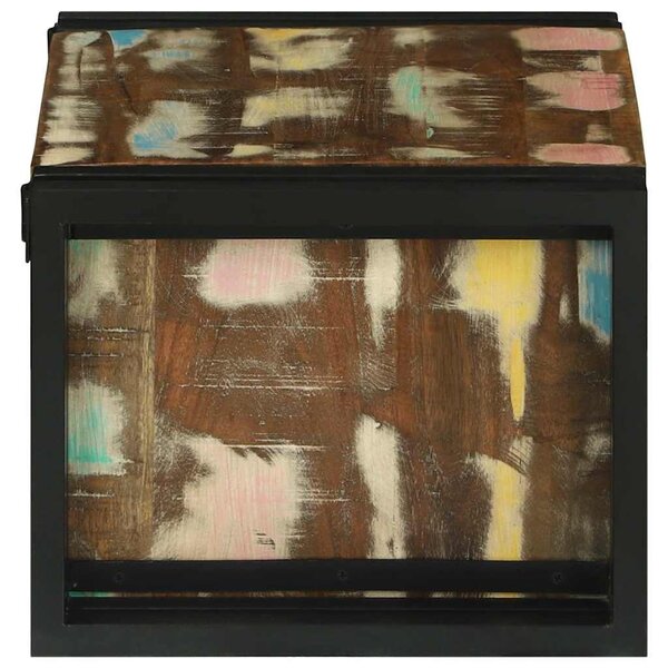 Borágas 2 db 46 x 35 x 27,5 cm Szilárd Újrahasznosított Fa