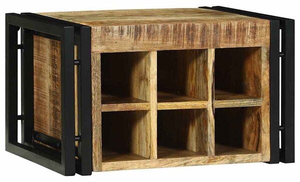 Borágas 2 db Barna és fekete 46 x 35 x 27,5 cm Tömör Mangófát