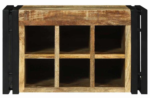 Borágas 2 db Barna és fekete 46 x 35 x 27,5 cm Tömör Mangófát