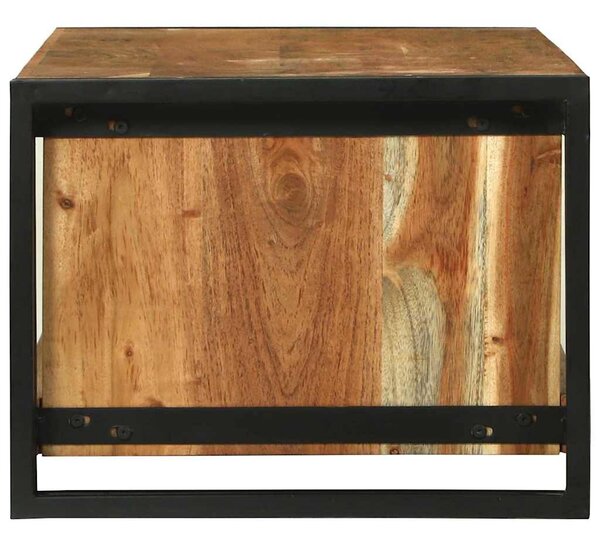 Dohányzóasztal Barna 120 x 50 x 38 cm Tömör Akácfa