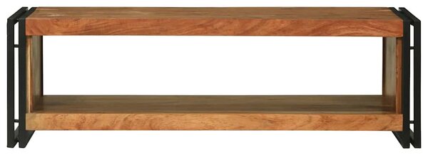 Dohányzóasztal Barna 120 x 50 x 38 cm Tömör Akácfa