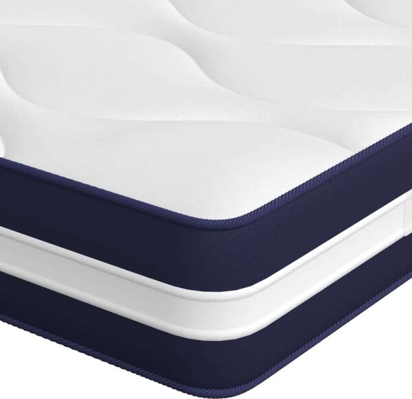 VidaXL közepes keménységű zsebrugós matrac 90 x 200 cm