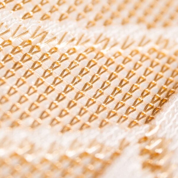 Natural Gold Hand - Memóriahab Topper - Tencel - 90x190 cm