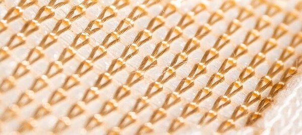 Natural Gold Hand - Memóriahab Topper - Tencel - 90x190 cm