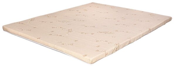 Topper Saltea Super Ortopedic, 6.5 cm, Bio Bumbac, 100 x 190 cm