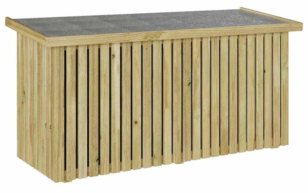 Kerti Tároló Doboz Impregnált fenyőfa 119 x 44 x 58,5 cm
