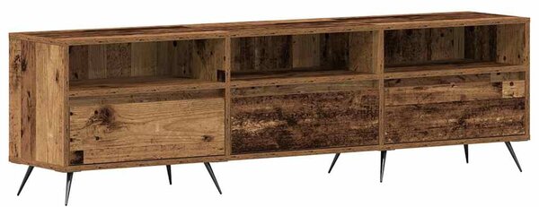 TV szekrény 150 x 30 x 44,5 cm Régi fa Szerelt fa