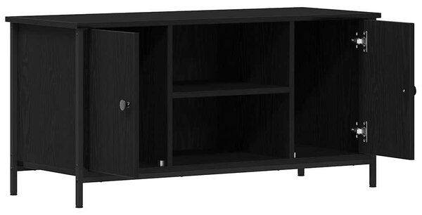 TV szekrény 100 x 40 x 50 cm Musta tammi Szerelt fa