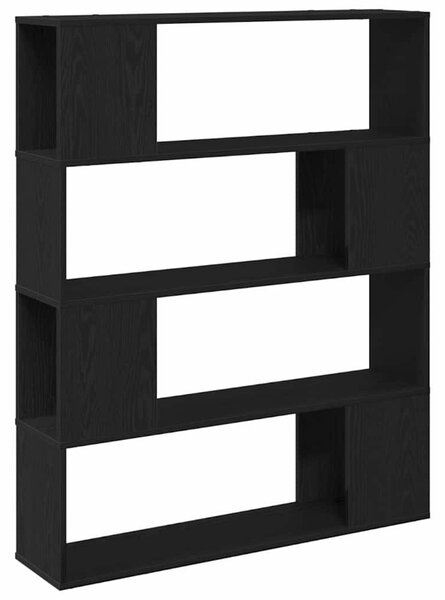 TV szekrény garnitúra 100 x 24 x 124,5 cm Fekete tölgy
