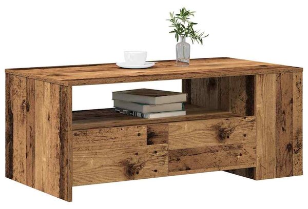 Dohányzóasztal Öreg fa 102 x 55 x 43,5 cm Szerelt Fa