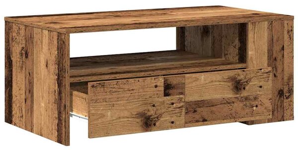 Dohányzóasztal Öreg fa 102 x 55 x 43,5 cm Szerelt Fa