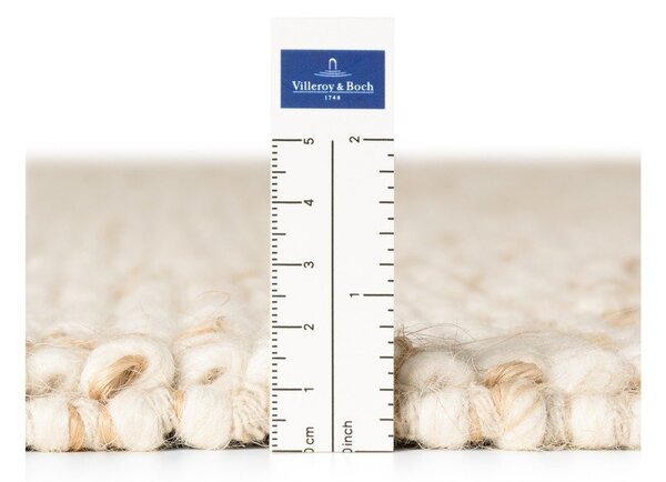 Bézs kézi szövésű gyapjúkeverék szőnyeg 200x300 cm Peas – Villeroy&Boch