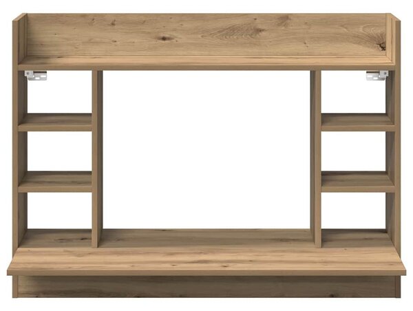Falra szerelhető íróasztal kézműves tölgy 105 x 48 x 75 cm