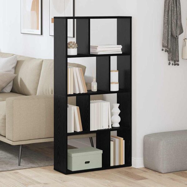 Könyvespolc 8 szintes 60 x 20 x 120,5 cm Szerelt Fa