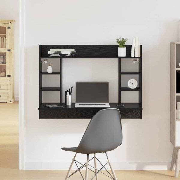 Falra szerelhető íróasztal Musta tammi 105 x 48 x 75 cm