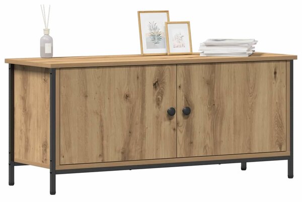 TV szekrény 100 x 35 x 45 cm Artisan tölgy Szerelt Fa
