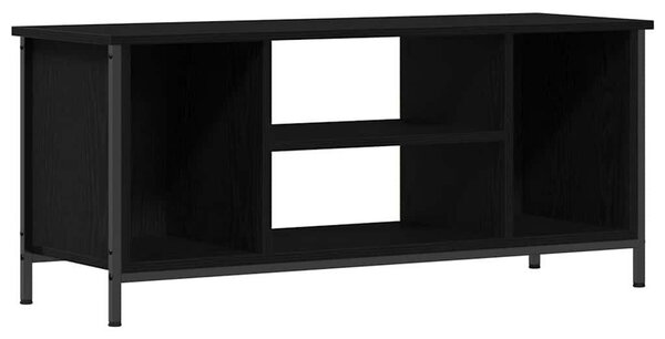 TV szekrény 102 x 35 x 45 cm Fekete tölgy Szerelt Fa