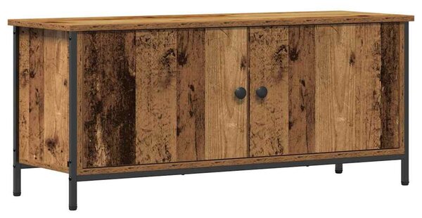 TV szekrény 100 x 35 x 45 cm Öreg fa Szerelt Fa