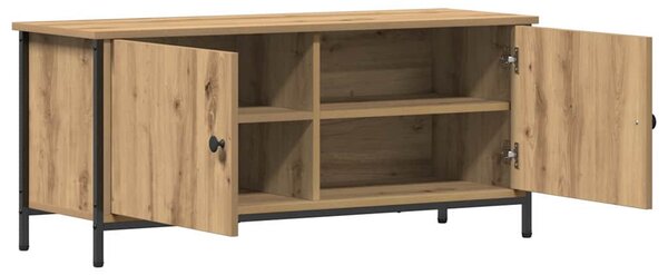 TV szekrény 100 x 35 x 45 cm Artisan tölgy Szerelt Fa