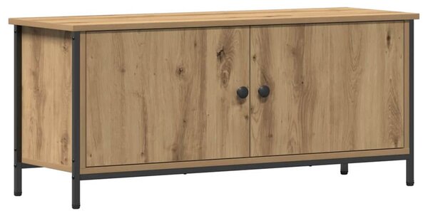 TV szekrény 100 x 35 x 45 cm Artisan tölgy Szerelt Fa