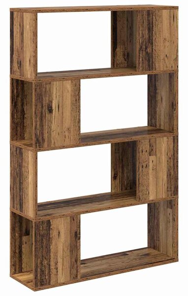 TV szekrény garnitúra 80 x 24 x 125 cm Barna Szerelt Fa