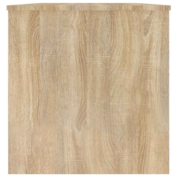 Sonoma tölgy színű szerelt fa dohányzóasztal 102x50x52,5 cm