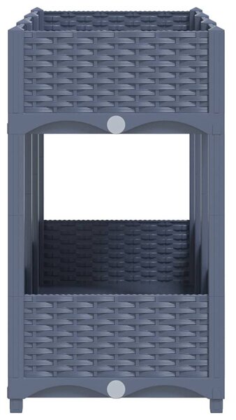 Polipropilén magaságyás 120 x 40 x 71 cm