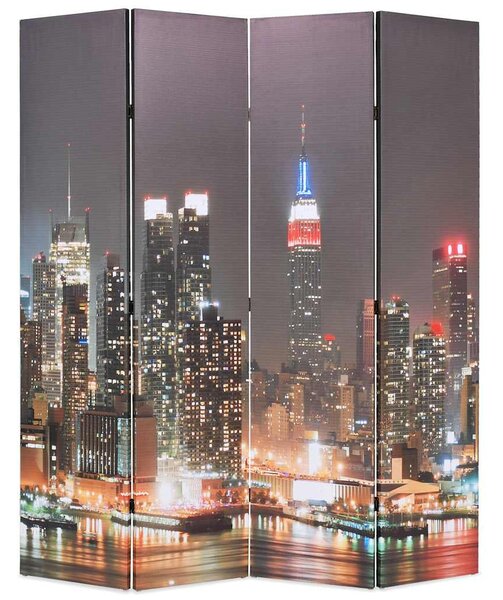 Éjszakai New York mintás paraván 160 x 170 cm