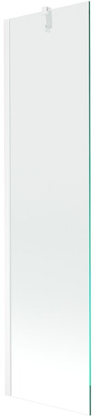 Mexen Next, kádparaván 1 szárny 50 x 150 cm, fix szárny, 6 mm átlátszó üveg, fehér profil, 895-050-000-00-00-20
