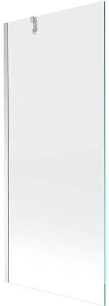 Mexen Next, kádparaván 1 szárny 80 x 150 cm, fix szárny, 6 mm átlátszó üveg, króm profil, 895-080-000-00-00-01