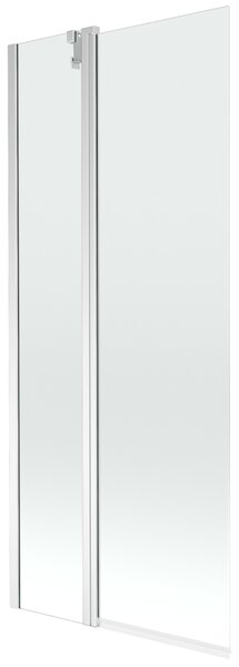 Mexen Flip, kádparaván 1 szárny 80 x 150 cm, forgó szárny, 6 mm átlátszó üveg, króm profil, 894-080-101-01-00