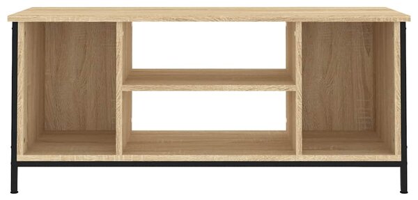 Sonoma tölgyszínű szerelt fa TV-szekrény 102x35x45 cm