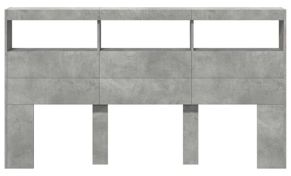 VidaXL Áthidalószekrény - LED Világítás - 180x17x102 cm